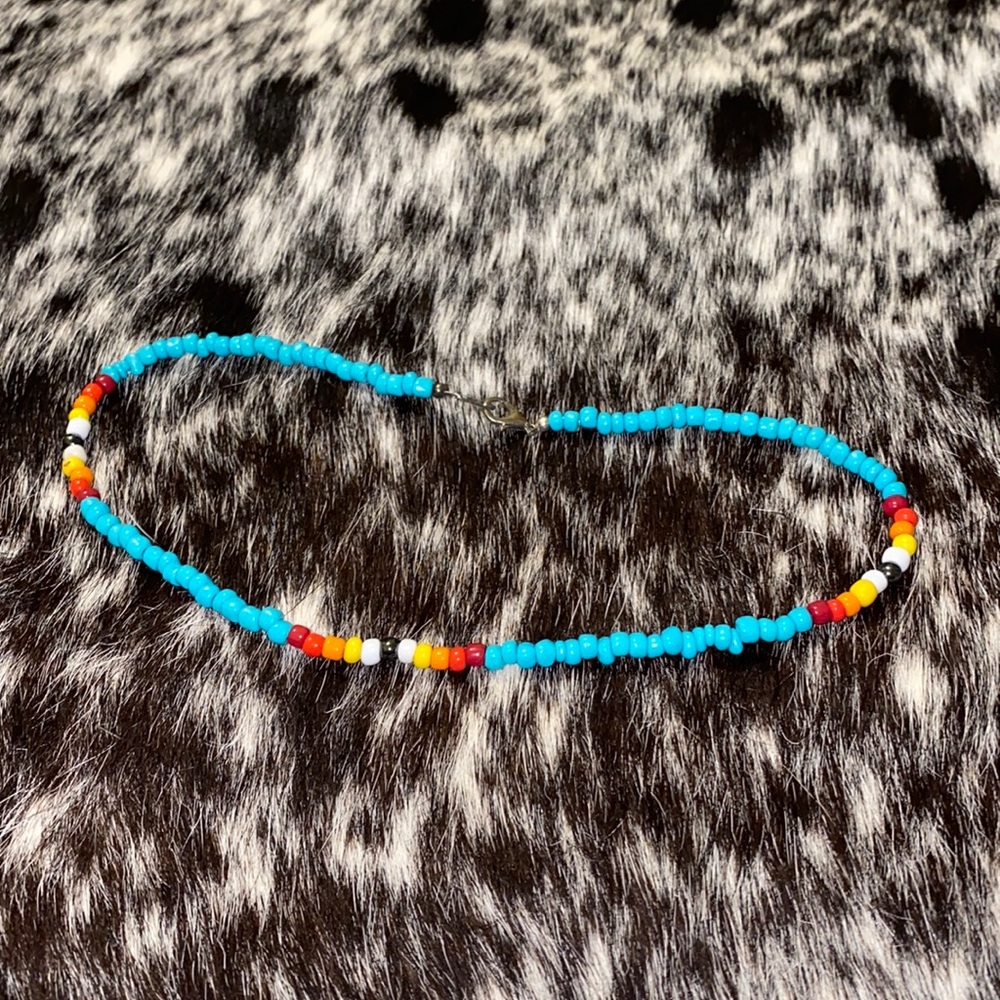 Western Tribal Beaded Necklace